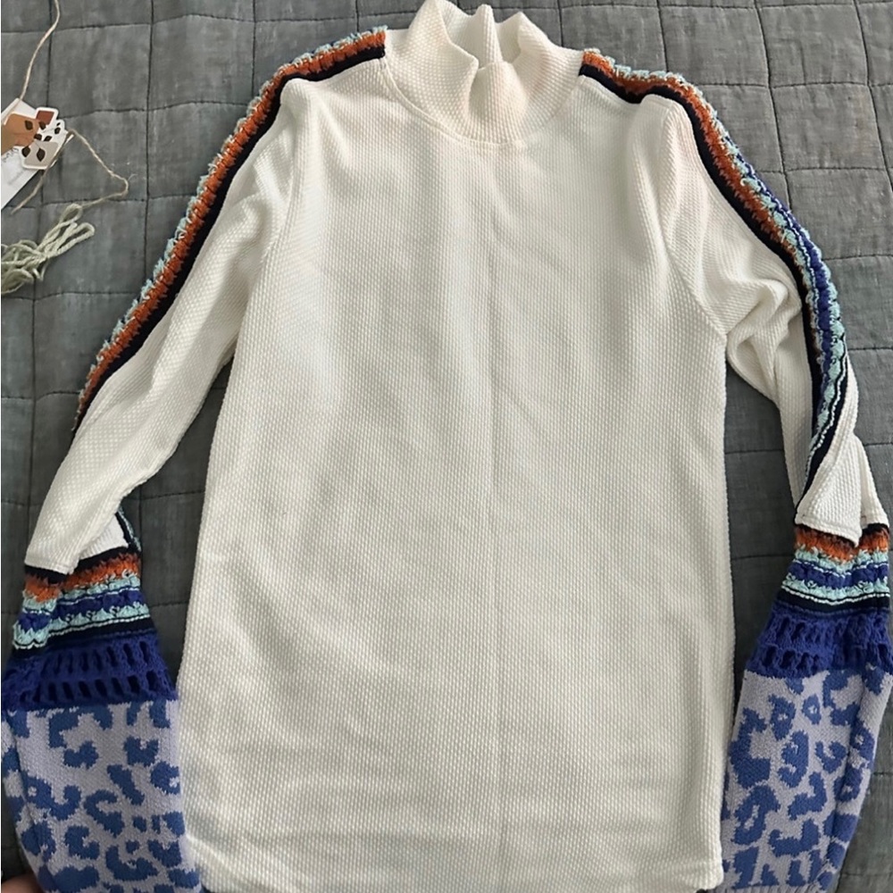 Free people switch it up cuff thermal top